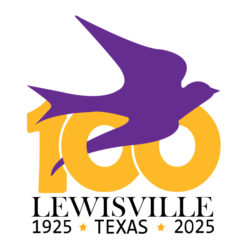 Lewisville Centennial Logo