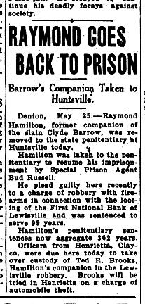 1934 Hamilton robbery