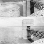 1957 Before & After Filling Garza Little Elm Reservoir