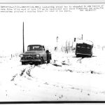 1961 – school bus stranded in blizzard