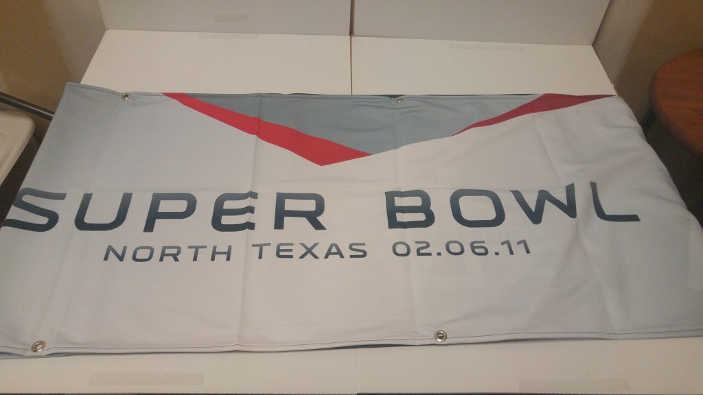2011 Banner - Super Bowl XLV
