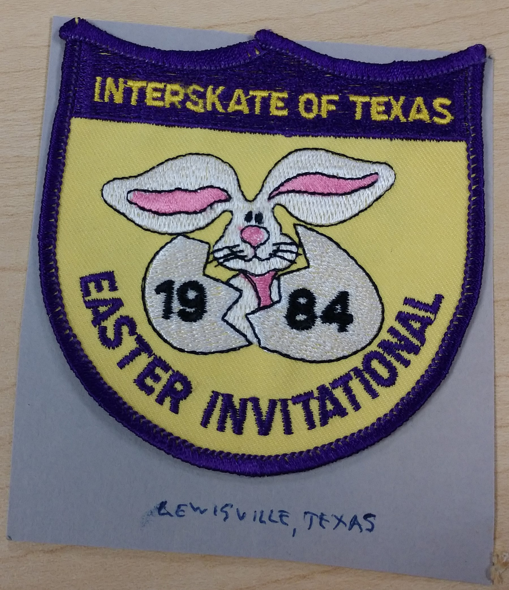 1984 Patch – Interskate of Texas Easter Invitational