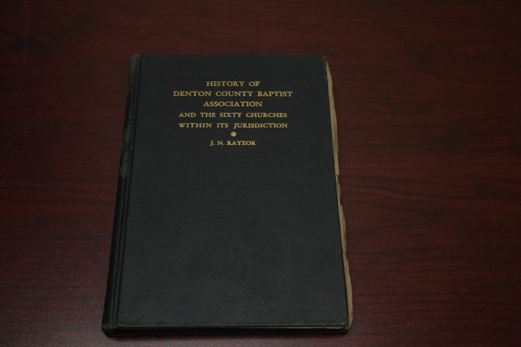 1936 Book - History of Denton County Baptist Association Churches