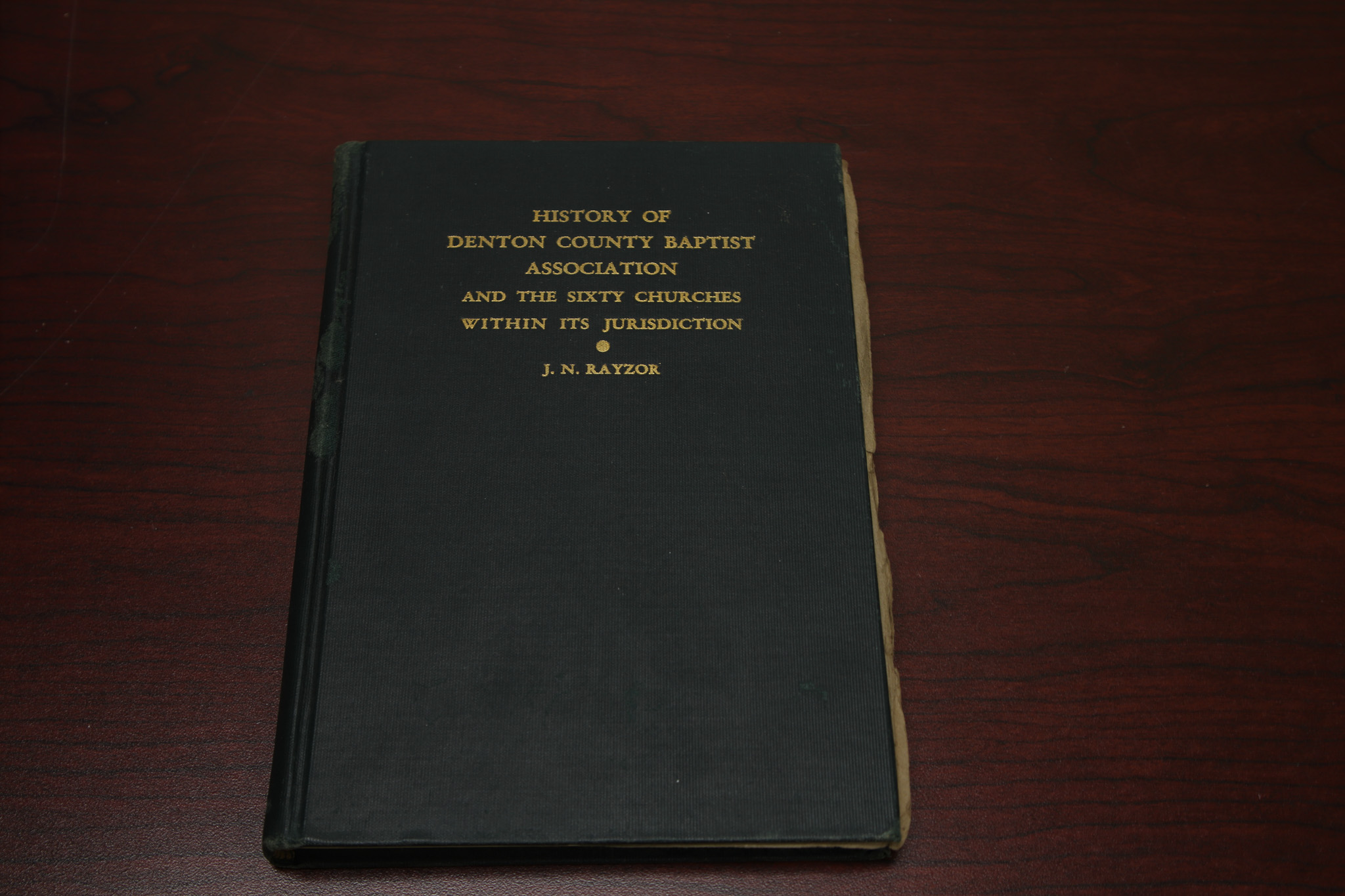 1936 Book – History of Denton County Baptist Association Churches