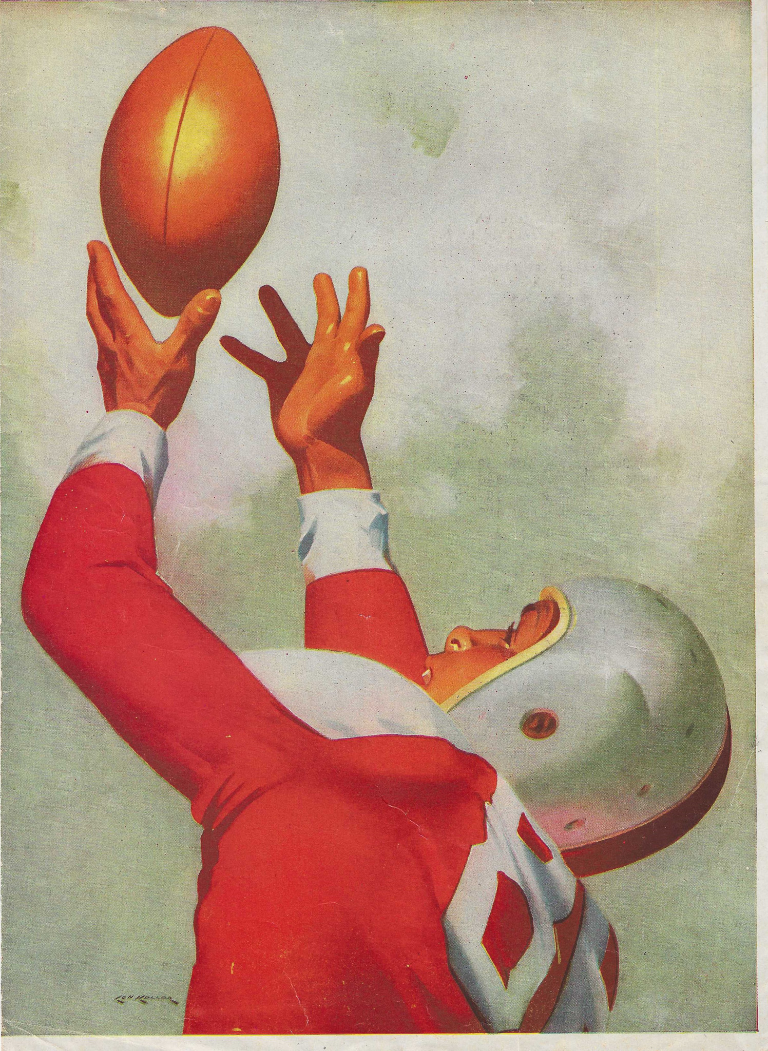 1947 Football Program – Lewisville Versus Frisco
