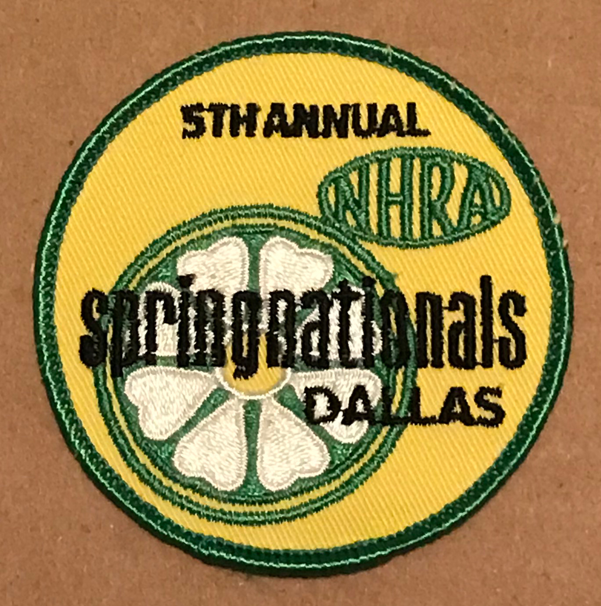 1969 Patch – 5th Annual NHRA Spring Nationals