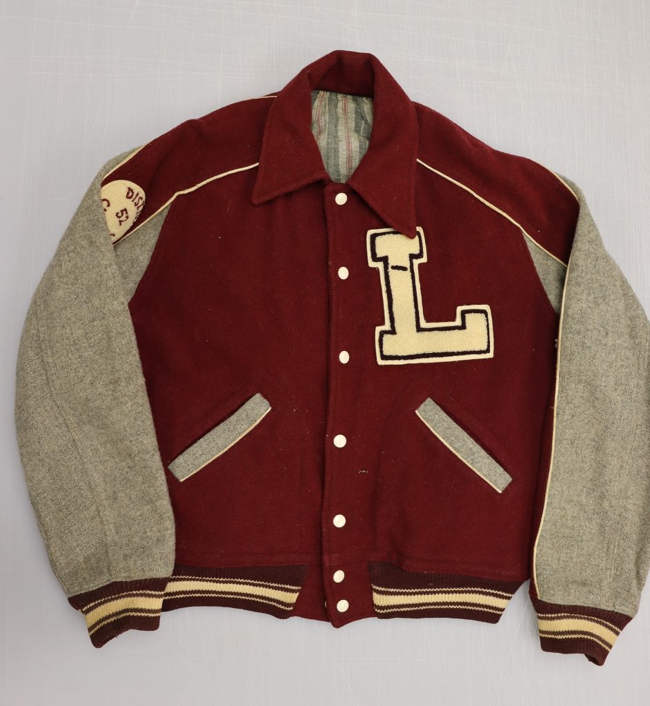 1951 boy’s letter jacket – Bill Young