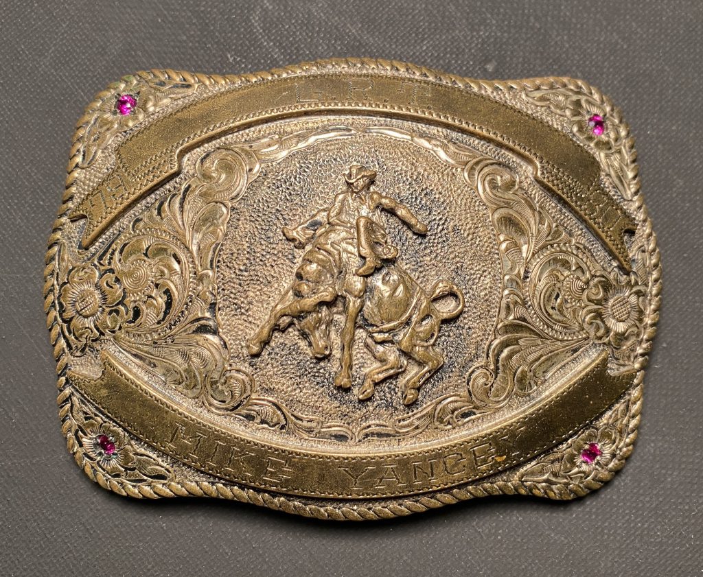 1980 Belt Buckle - Lewisville Rodeo Team