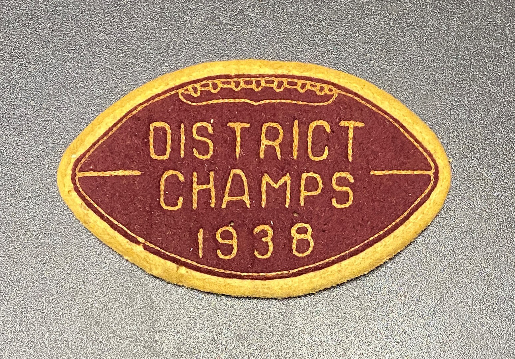 1938 Patch – Football District Champion