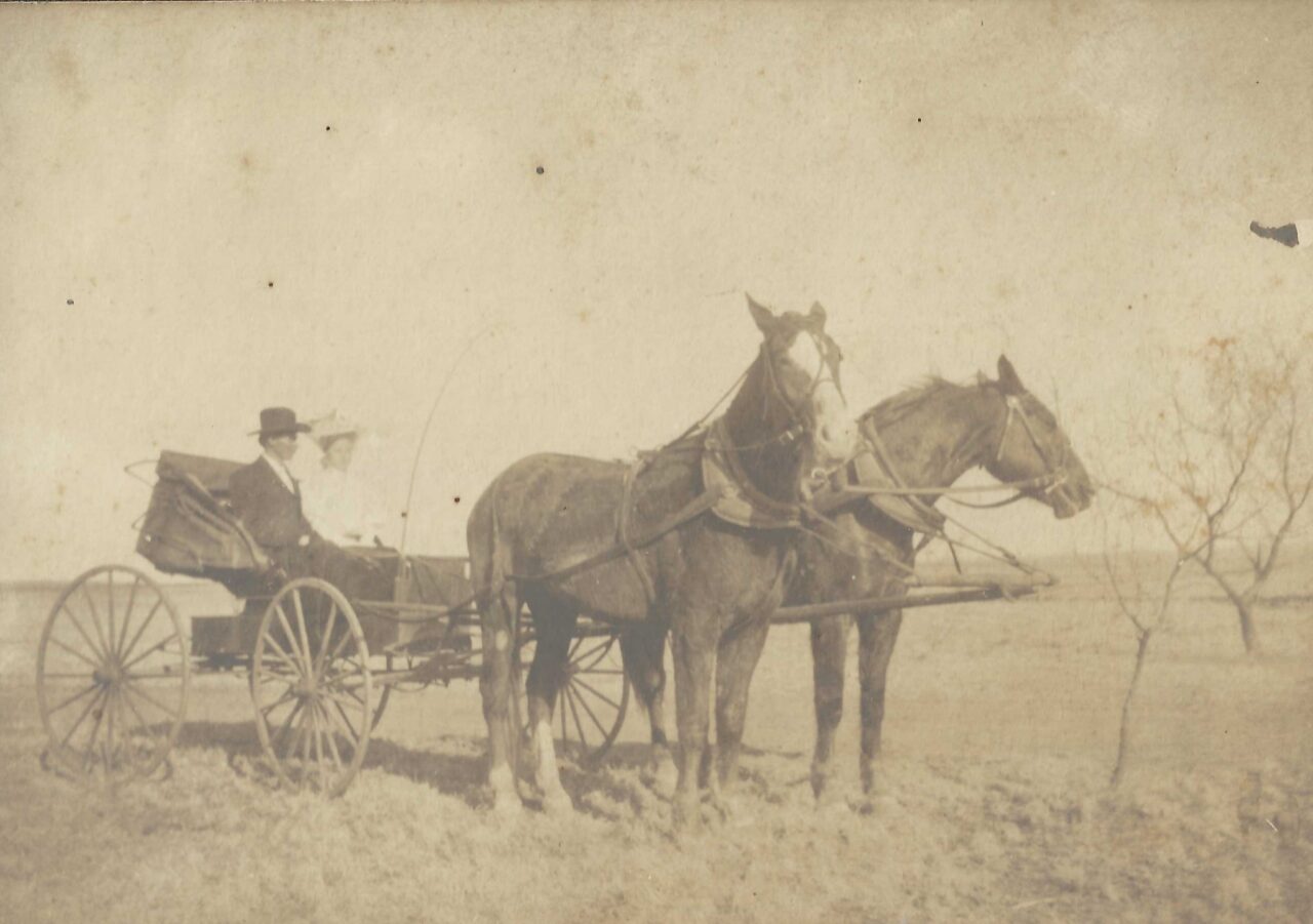 1907 Robertson Family Going to the Doctor