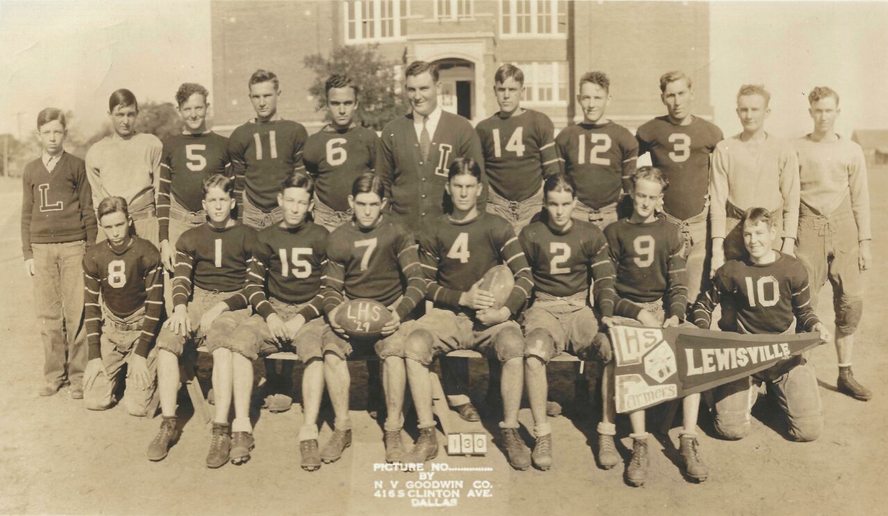 1929 LHS Football Team - posed
