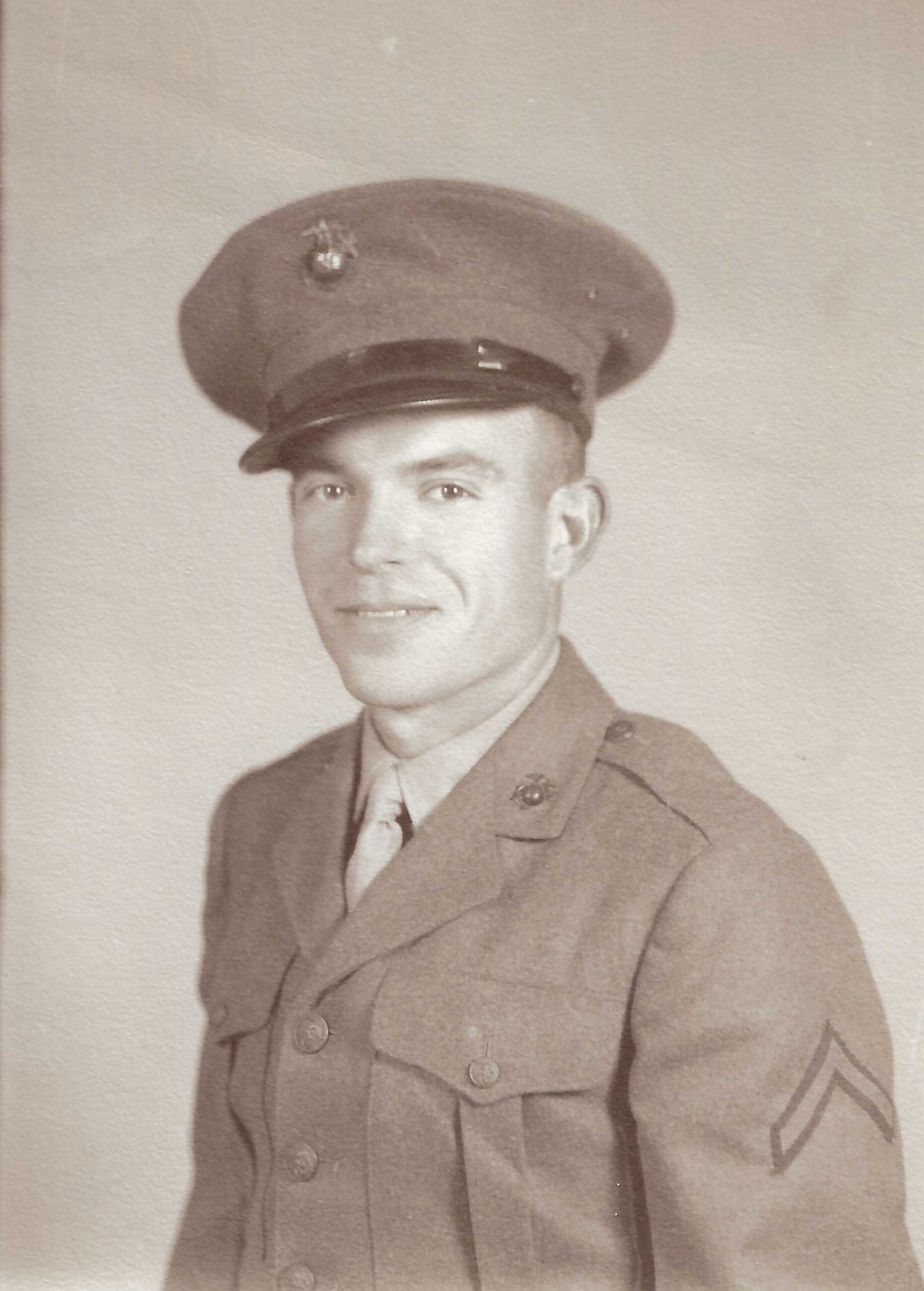 1943 Photo – Arthur D Hayes Marine Corps