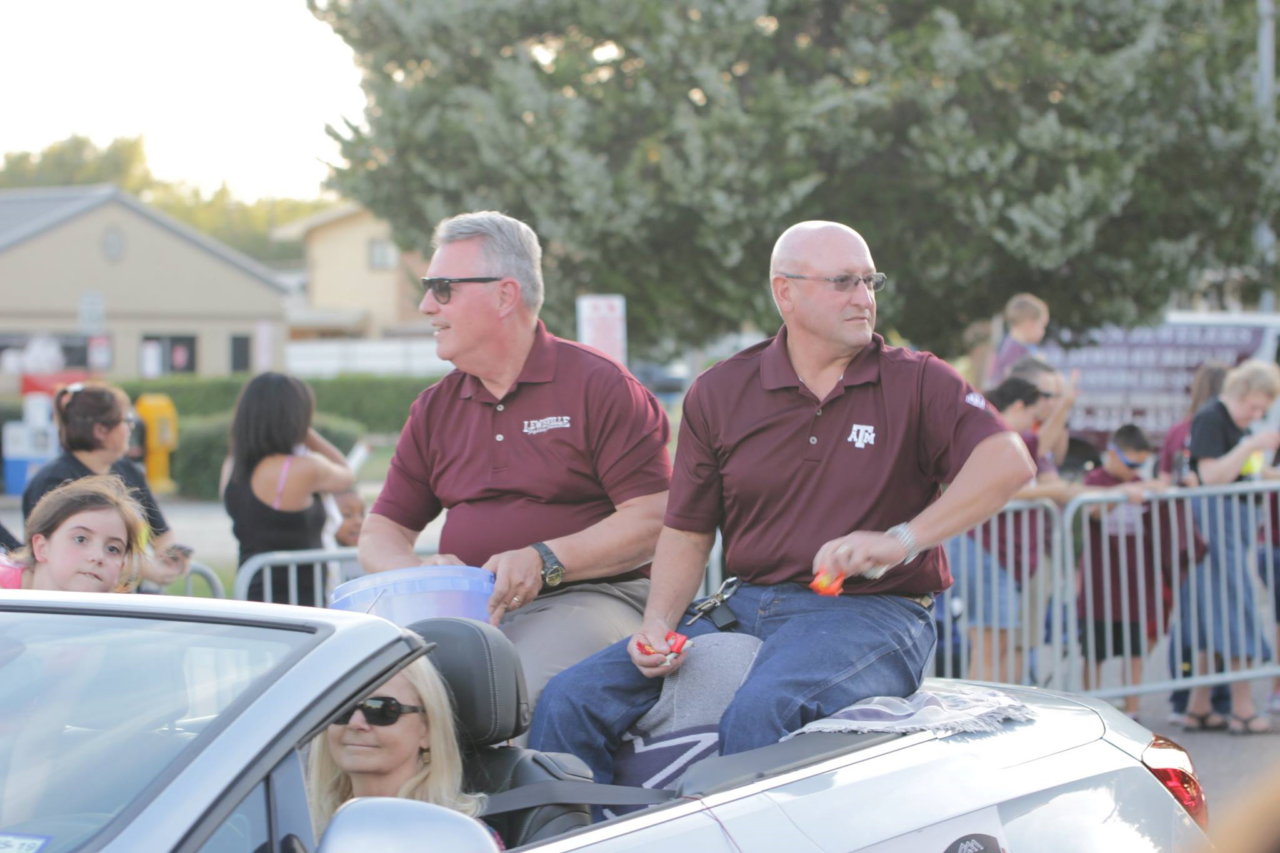 2017 LHS Homecoming Parade - Kerbow and Tittle