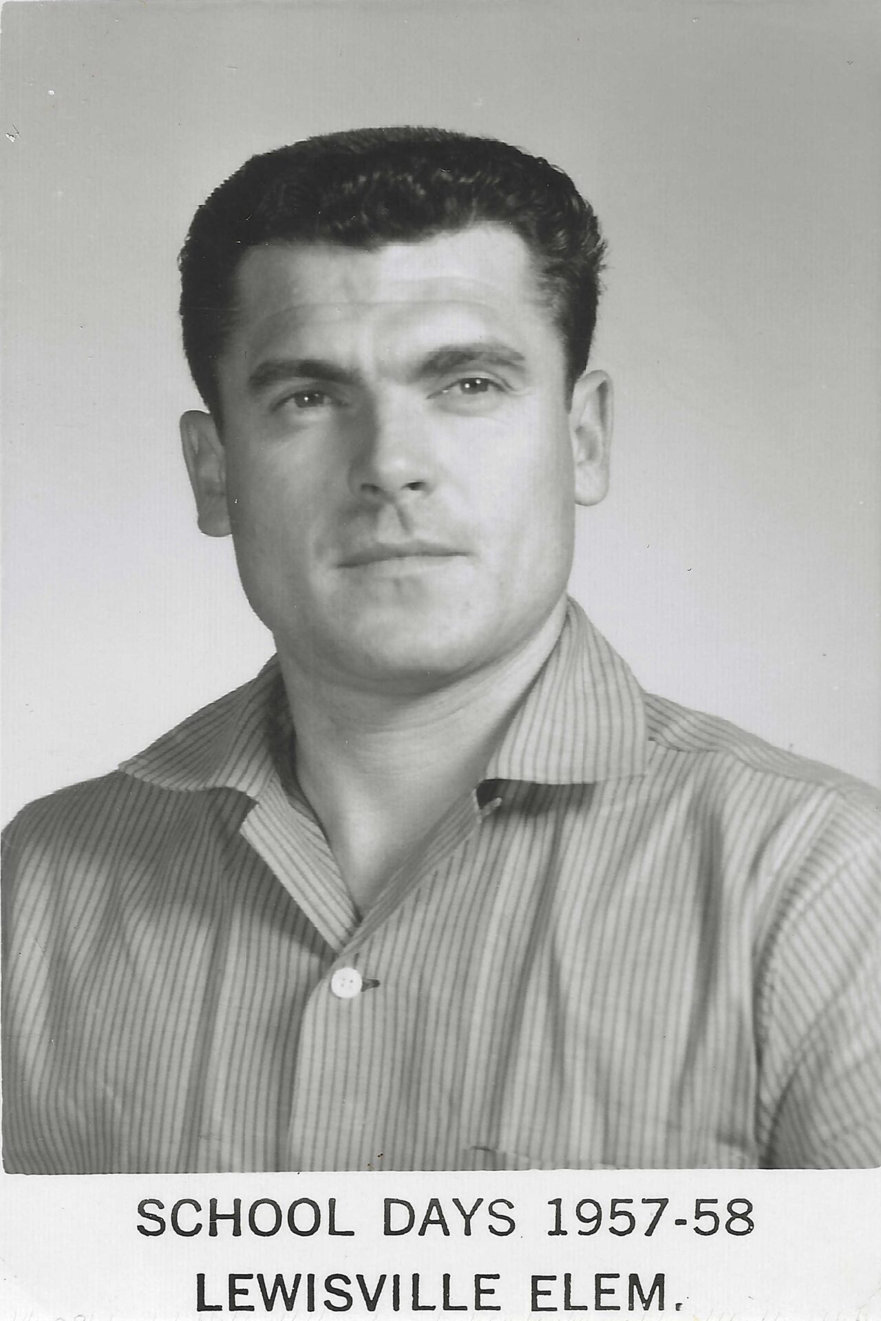 1957 - Central ES teacher Mr. Burkhead