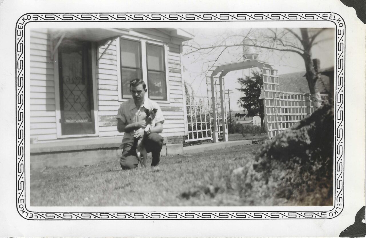 1941 - Dick Hayes with Sockeye (front)