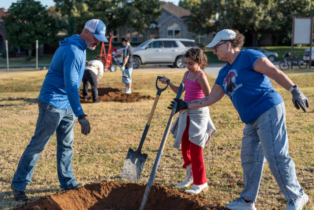 Texas Arbor Day Tree Planting